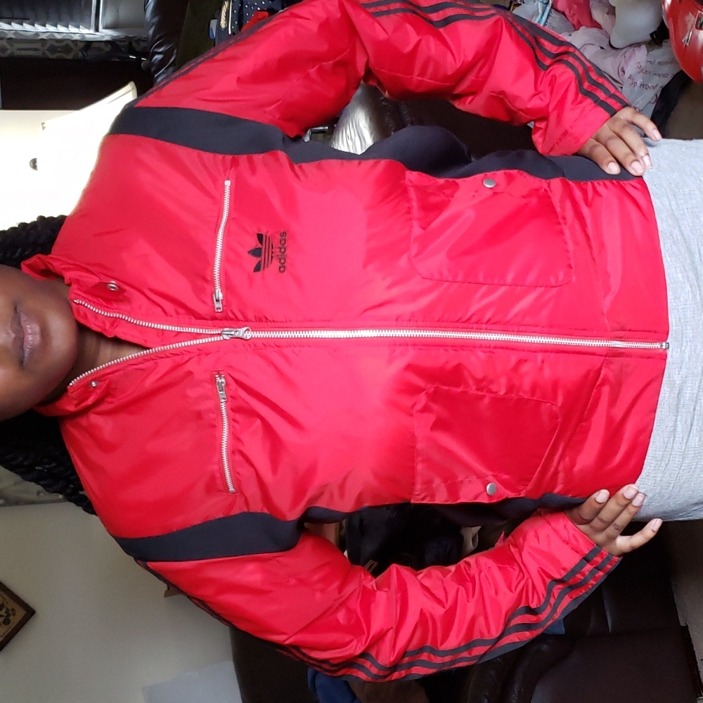 NWT Adidas Red Jacket.
